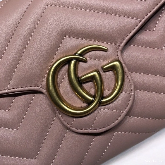 First bag ru CHAIN MARMONT WALLET GG GUCCI 0802